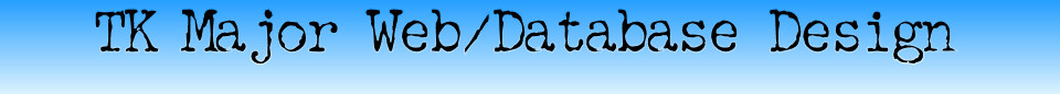 TK Major Web Database Design